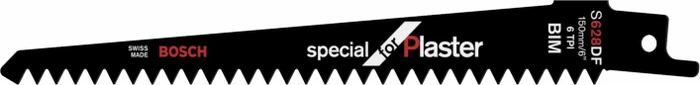 Bosch Professional EXPERT S628DF Plaster Säbelsägeblatt 6TPI, 150x19x1.25mm, 5 Stück