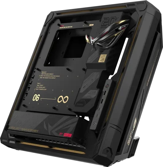 ASUS ROG GR20 Edition 20, Glasfenster