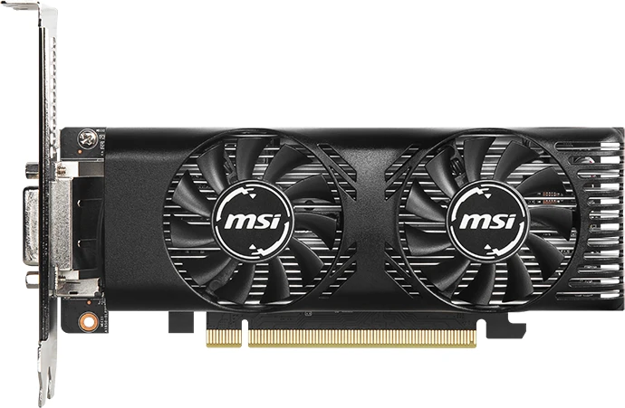 MSI GeForce GTX 1650 4GT LP V1, 4GB GDDR5, DVI, HDMI, DP