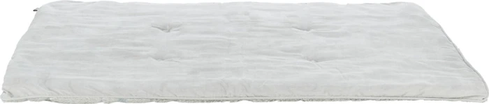 Trixie Liegematte Feder, 100x70cm, grau/silber
