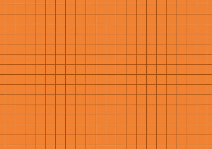 Brunnen Karteikarten, A7, kariert, orange, 100 Blatt