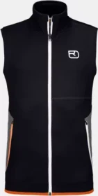 Ortovox Fleece Funktionsweste black raven (Herren)