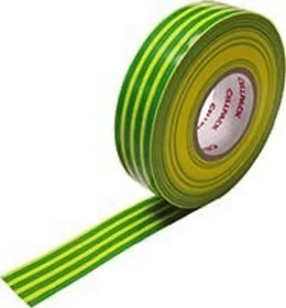Cellpack No.128 gelb/grün, Isolierband, 15mm/10m, 10 Stück