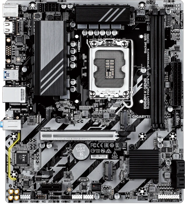 GIGABYTE B860M K GEN5 (Intel 1851)