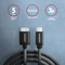Axagon USB Adapterkabel, USB 3.0, 5Gb/s, USB-C 3.0 [Stecker] auf USB 3.0 Micro-B [Stecker], Adapterkabel, 1m Vorschaubild
