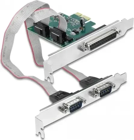 DeLOCK 1x parallel/2x seriell, PCIe x1