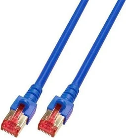 EFB Elektronik Patchkabel, Cat6, S/FTP, RJ-45/RJ-45, 25m, blau