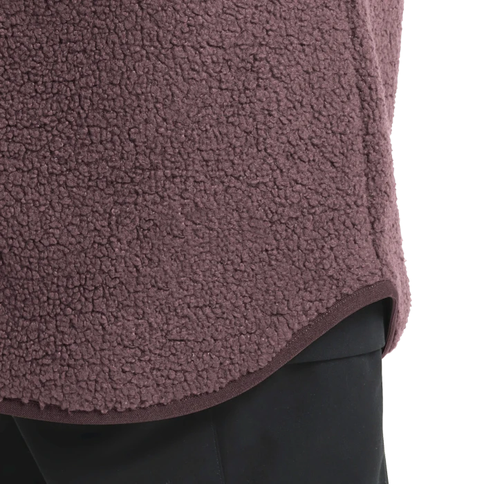 Jack Wolfskin High Curl Coat Funktionsmantel sheer plum (Junior)