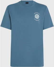 O'Neill Photo Print T-Shirt kurzarm copen blue (Herren)
