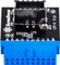 SilverStone USB 3.0 19-Pin auf USB 3.1 20-Pin Key-A Pfostenstecker intern Vorschaubild
