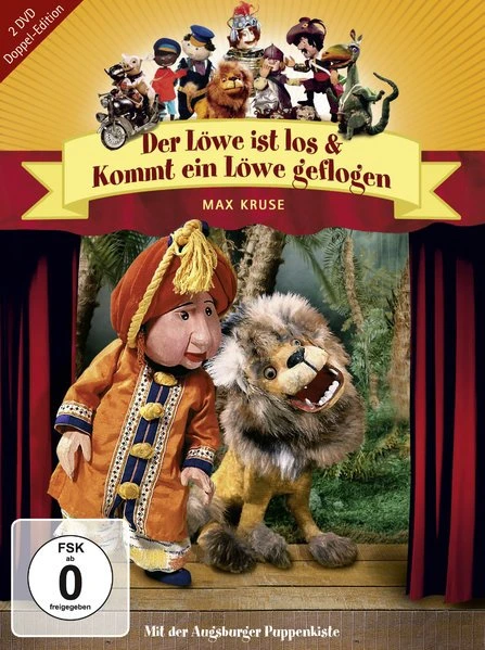 Augsburger Puppenkiste - Der Löwe ist los/Kommt ein Löwe geflogen (DVD)
