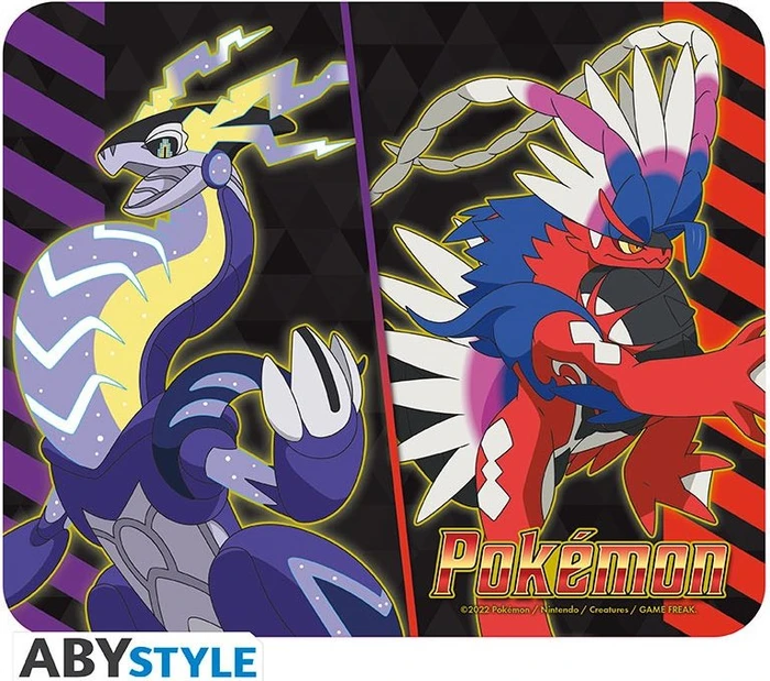 ABYstyle Pokemon Flexible Mousepad, 235x195mm, Scarlet & Violet Legendaries (ABYACC475)