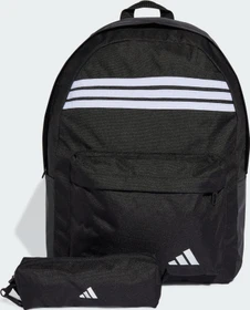 adidas Classic Horizontal 3-Streifen schwarz/weiß