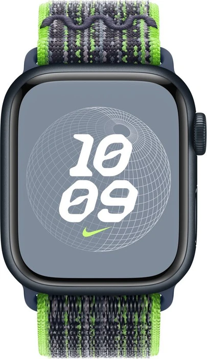 Apple Nike Sport Loop für Apple Watch 41mm Bright Green/blau
