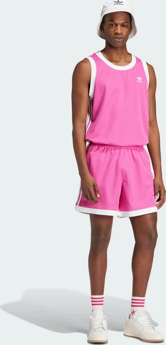 adidas Mock Eyelet Shorts semi lucid fuchsia (Herren)
