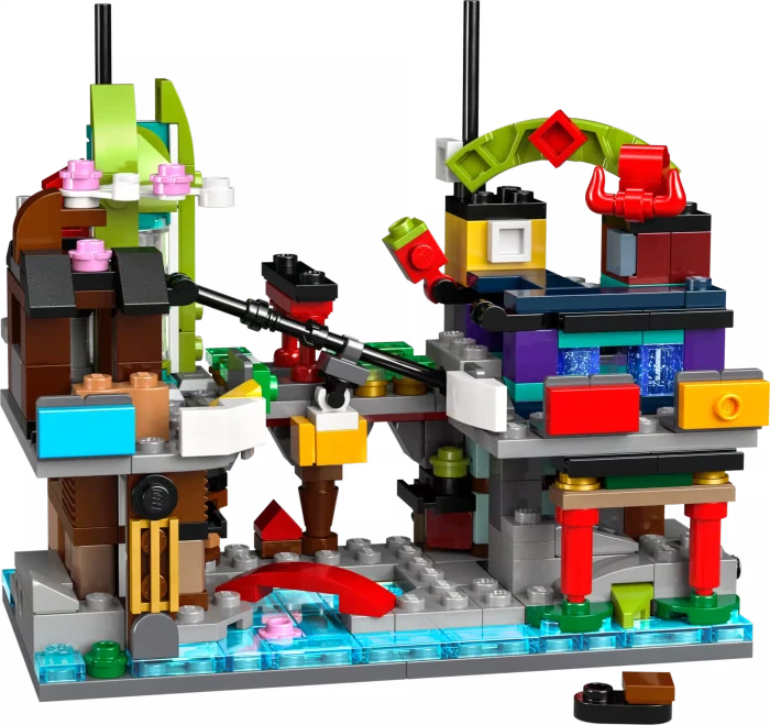 LEGO Ninjago - Mikromodell der Märkte von Ninjago City