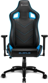 Sharkoon Elbrus 2 Gamingstuhl, schwarz/blau