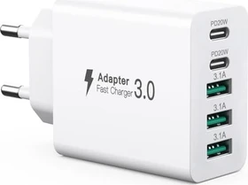 Sccvee 5-Port Ladegerät 50W weiß