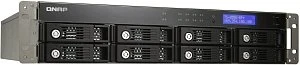 QNAP Turbo Station TS-859U-RP 24TB, 1GB RAM, 2x RJ-45 1000Base-T, 4x USB 2.0, 2HE