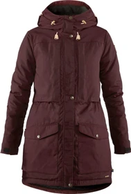 Fjällräven Singi Wool Funktionsmantel dark garnet (Damen)