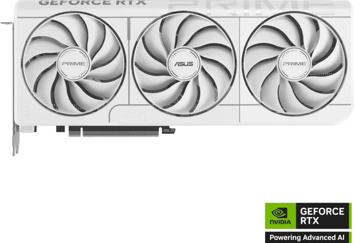 ASUS Prime GeForce RTX 5070 OC White, PRIME-RTX5070-O12G-WHITE, 12GB GDDR7, HDMI, 3x DP