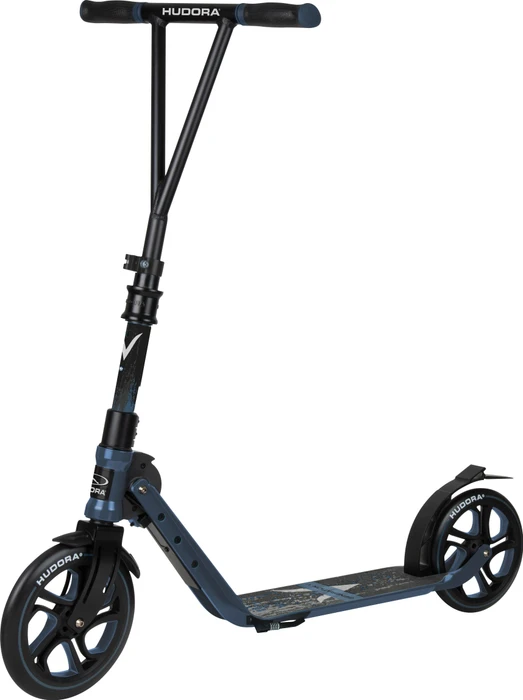 Hudora Big Wheel Generation V 230 Scooter blau