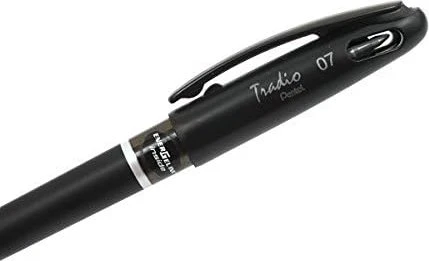 Pentel EnerGel Tradio Black BL117A Gelroller schwarz