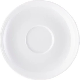 Rosenthal Form 1382 Weiß Mokka/Espresso Untertasse 12cm