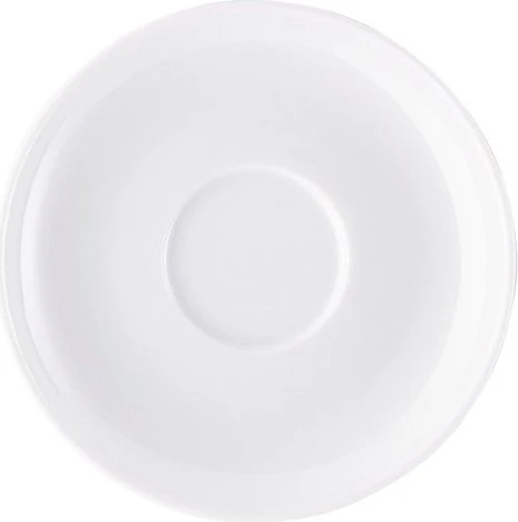 Rosenthal Form 1382 Weiß Mokka/Espresso Untertasse 12cm