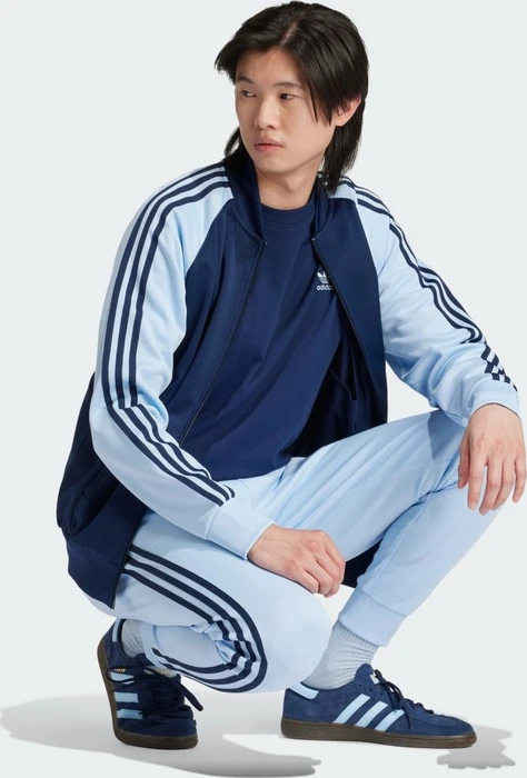 adidas Adicolor Classics SST Originals Trainingsjacke clear sky/night indigo (Herren)