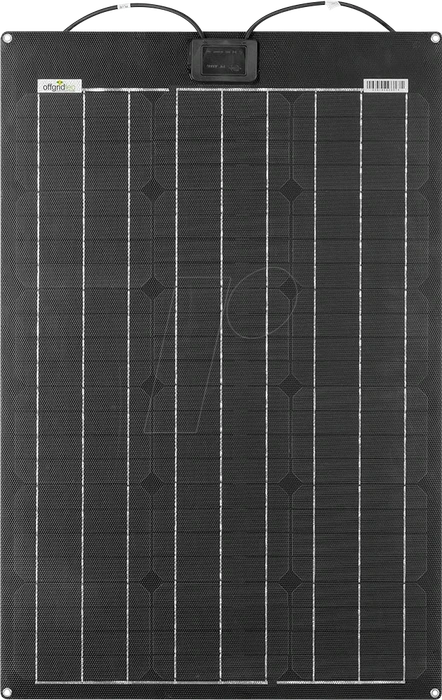 Offgridtec PCB-ETFE Semiflexibles Solarpanel 50W