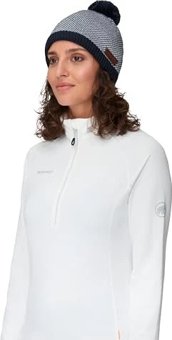Mammut Snow Beanie marine/white