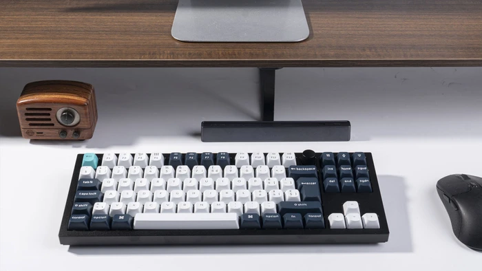 Keychron Q3 Max, Carbon Black, TKL, LEDs RGB, hot-swap, Gateron Jupiter RED, USB/Bluetooth, DE