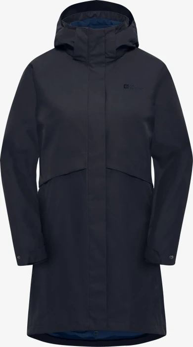 Jack Wolfskin Baylight 3in1 Funktionsmantel dark navy (Damen)