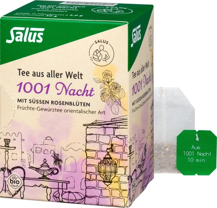 Salus Kräuter-Gewürztee aus 1001 Nacht Beutel, 15 Stück