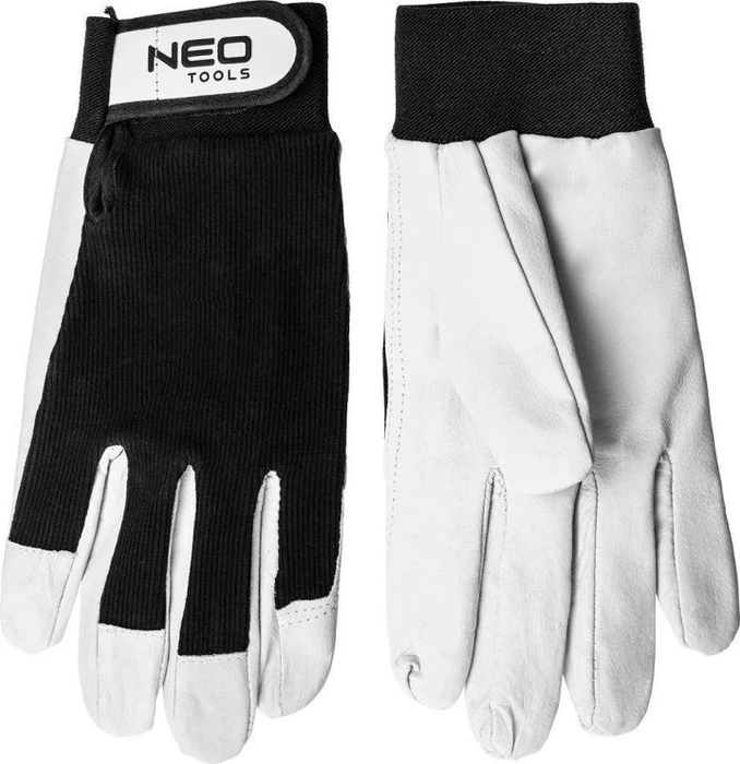 Neo Tools Leder-Arbeitshandschuhe 8/M weiß