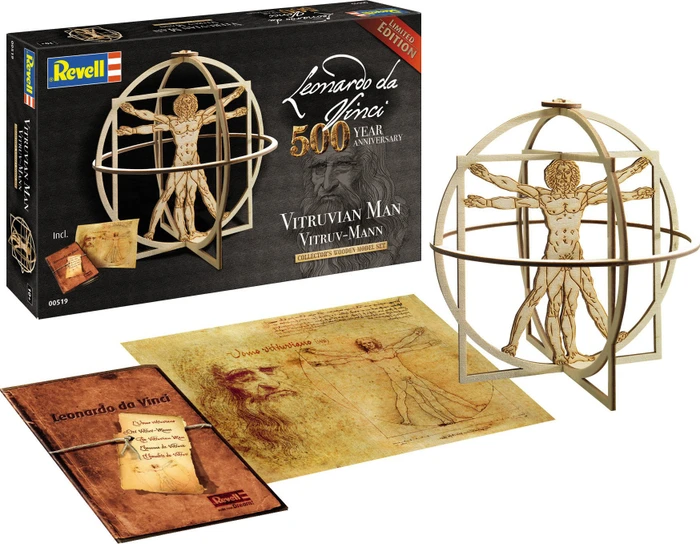 Revell Leonardo da Vinci Vitruv-Mann 500th Anniversary