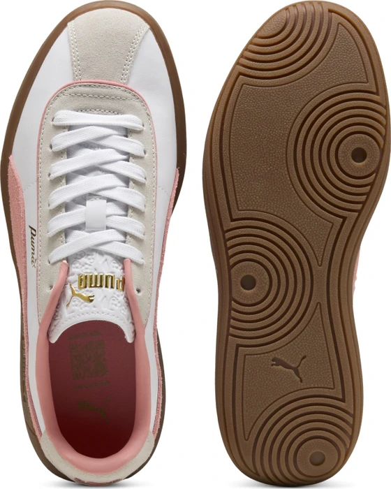 Puma Club Klassika puma white/pink fruit/vapor gray (Damen)