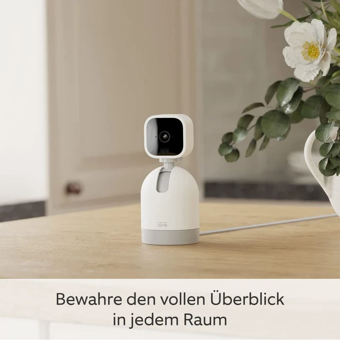 Blink Mini Pan-Tilt Kamera weiß