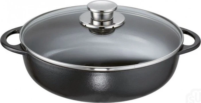 Schulte-Ufer Rustika Bauernpfanne 28cm 3.9l schwarz (1633-28s)