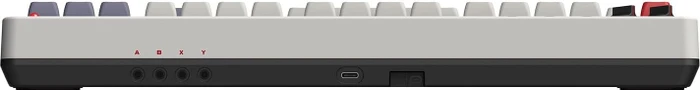 8BitDo Retro Mechanical Keyboard, N Edition, grau, Kailh Box V2 WHITE, USB/Bluetooth, DE