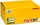 Deutsche Post Packset Faltkarton, 443x349x187mm, gelb