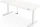 Yaasa Desk Pro elektrisch höhenverstellbarer Sitz-Steh-Schreibtisch 200x80cm weiß/weiß (01.02089.01)