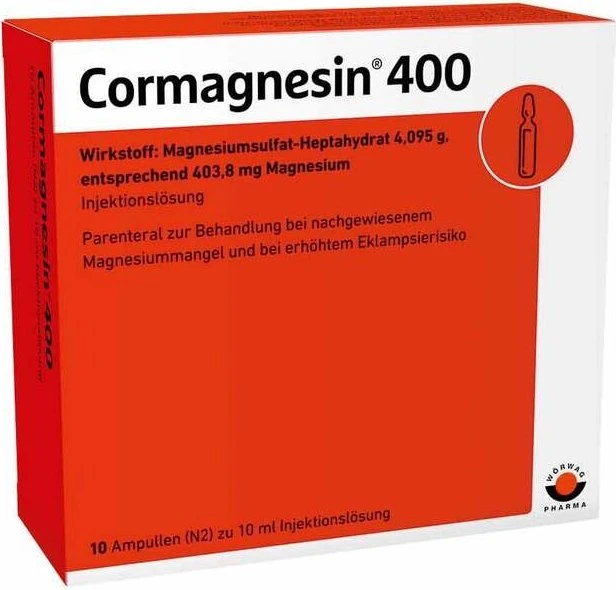 Cormagnesin 400 Injektionslösung, 100ml (10x 10ml)