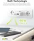 goobay 4-Port GaN Netzteil, USB-C/USB-A, 2x USB-C + 2x USB-A, 68W, weiß Vorschaubild
