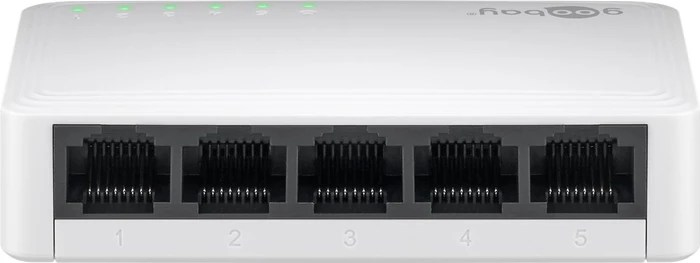 Wentronic goobay Desktop Gigabit Switch, 5x RJ-45