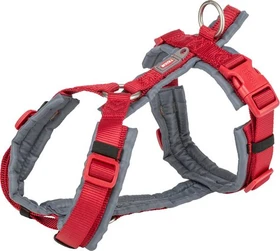 Trixie Premium Trekking Geschirr, L, Rot/grafit
