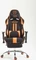 CLP Racing Limit Stoff Gamingstuhl mit Fußstütze, schwarz/orange Vorschaubild