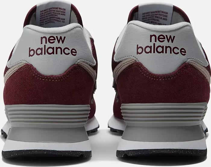New Balance 574 Core burgundy/white