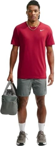 Nike Dri-FIT Funktionsshirt kurzarm tough red/white (Herren)